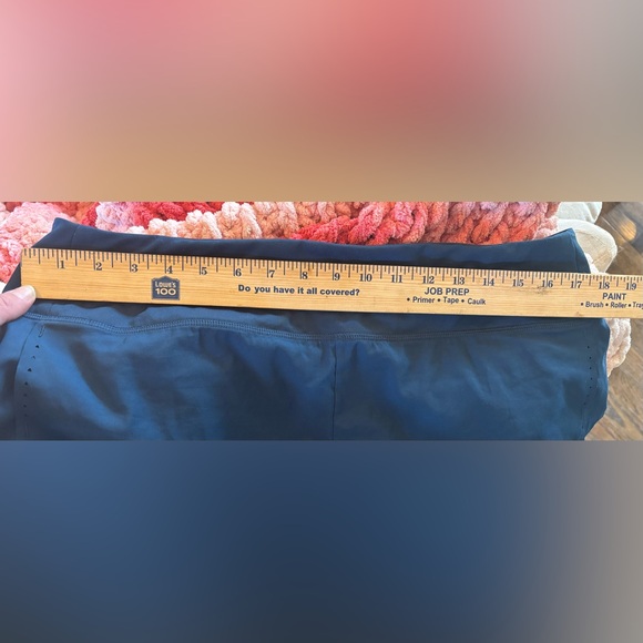 Athleta Dark Blue Women's Athletic Shorts Large - Picture 6 of 8